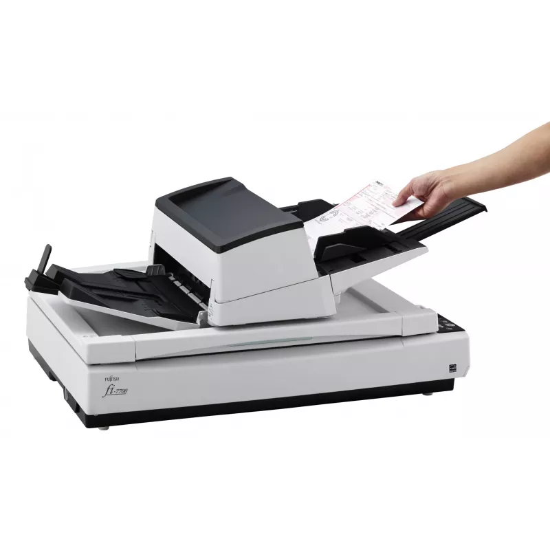 Ricoh fi-7700S Flatbed & ADF scanner 600 x 600 DPI A3 Black, White