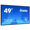 iiyama ProLite TF4939UHSC-B1AG computer monitor 124.5 cm (49 inch) 3840 x 2160 pixels 4K Ultra HD LED Touchscreen Multi-user Black