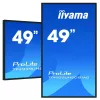 iiyama ProLite TF4939UHSC-B1AG computer monitor 124.5 cm (49 inch) 3840 x 2160 pixels 4K Ultra HD LED Touchscreen Multi-user Black