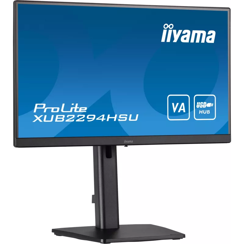 iiyama ProLite XUB2294HSU-B2 computer monitor 54.6 cm (21.5 inch) 1920 x 1080 pixels Full HD LCD Black