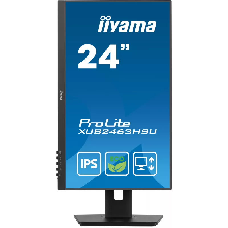 iiyama ProLite XUB2463HSU-B1 computer monitor 60.5 cm (23.8 inch) 1920 x 1080 pixels Full HD LED Black