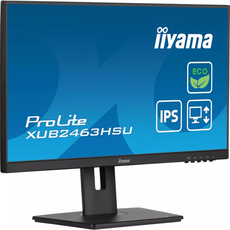 iiyama ProLite XUB2463HSU-B1 computer monitor 60.5 cm (23.8 inch) 1920 x 1080 pixels Full HD LED Black