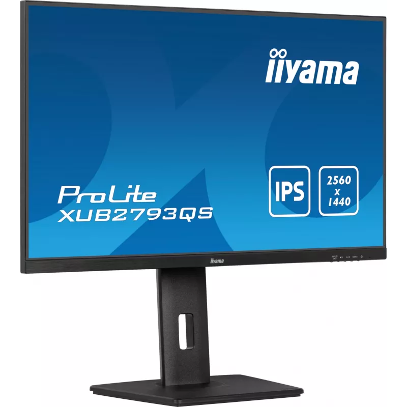 iiyama ProLite XUB2793QS-B7 computer monitor 68.6 cm (27 inch) 2560 x 1440 pixels Quad HD LED Black