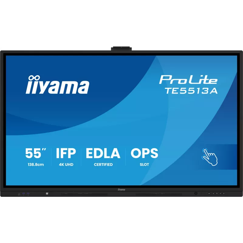 Iiyama ProLite TE5513A-B2AG 55 inch 4K UHD Interactive Touch Display with Android 14 EDLA