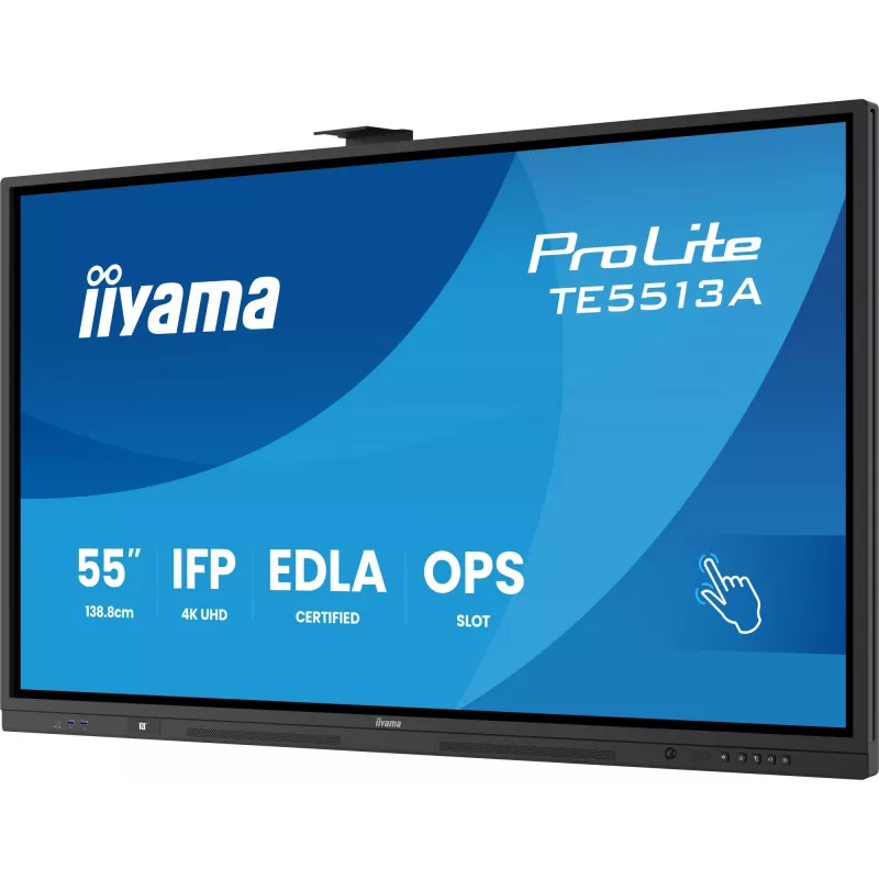 Iiyama ProLite TE5513A-B2AG 55 inch 4K UHD Interactive Touch Display with Android 14 EDLA