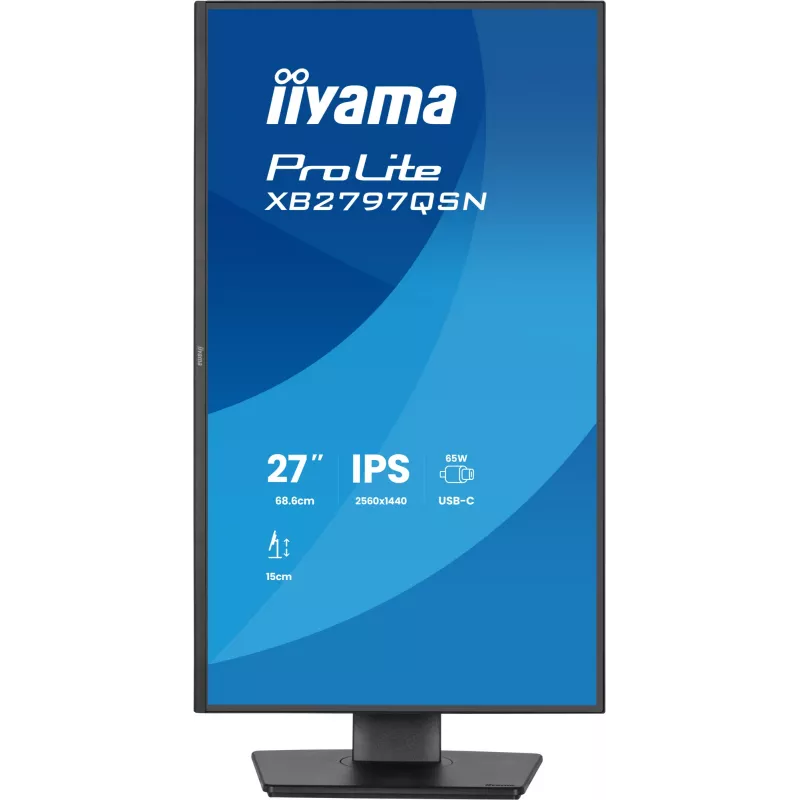 iiyama ProLite XB2797HSN-B1 computer monitor 68.6 cm (27 inch) 1920 x 1080 pixels Full HD LCD Black
