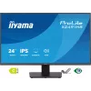 Monitor IIYAMA ProLite X2491HS-B1 23.8 inch (60.5 cm) Full HD IPS LCD, 1920×1080, 178° viewing angles, matt, built-in speakers, VESA, black