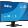 Monitor IIYAMA ProLite X2491HS-B1 23.8 inch (60.5 cm) Full HD IPS LCD, 1920×1080, 178° viewing angles, matt, built-in speakers, VESA, black