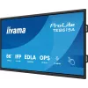 IIYAMA ProLite TE8615A-B2AG 86 inch 4K UHD Interactive Touch Display with Android 14 EDLA, Wi-Fi 6E, 20-point IR Touch, 2x16W Speakers, USB-C PD, VESA 800x400
