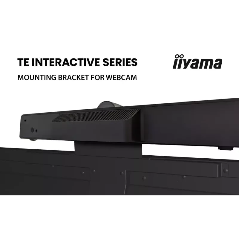 IIYAMA ProLite TE8615A-B2AG 86 inch 4K UHD Interactive Touch Display with Android 14 EDLA, Wi-Fi 6E, 20-point IR Touch, 2x16W Speakers, USB-C PD, VESA 800x400