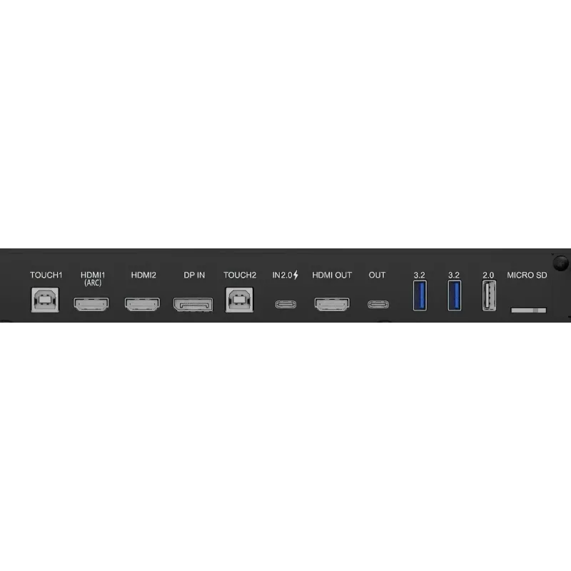 IIYAMA ProLite TE8615A-B2AG 86 inch 4K UHD Interactive Touch Display with Android 14 EDLA, Wi-Fi 6E, 20-point IR Touch, 2x16W Speakers, USB-C PD, VESA 800x400
