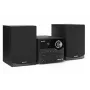 Home audio micro system Sharp XL-B512(BK) — 45 W, single optical disc player, FM radio, MP3, banana speaker connectors, black
