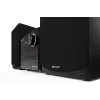 Home audio micro system Sharp XL-B512(BK) — 45 W, single optical disc player, FM radio, MP3, banana speaker connectors, black