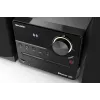 Home audio micro system Sharp XL-B512(BK) — 45 W, single optical disc player, FM radio, MP3, banana speaker connectors, black