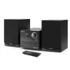Home audio micro system Sharp XL-B512(BK) — 45 W, single optical disc player, FM radio, MP3, banana speaker connectors, black
