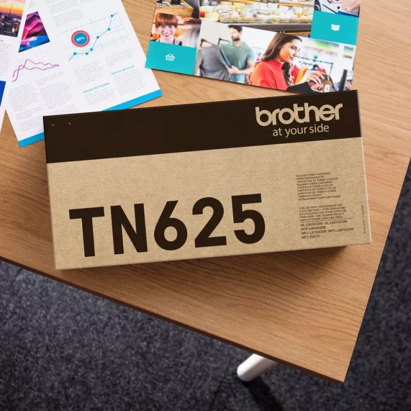Toner cartridge Brother TN-625M magenta, original, 1 pc, yield 1800 pages