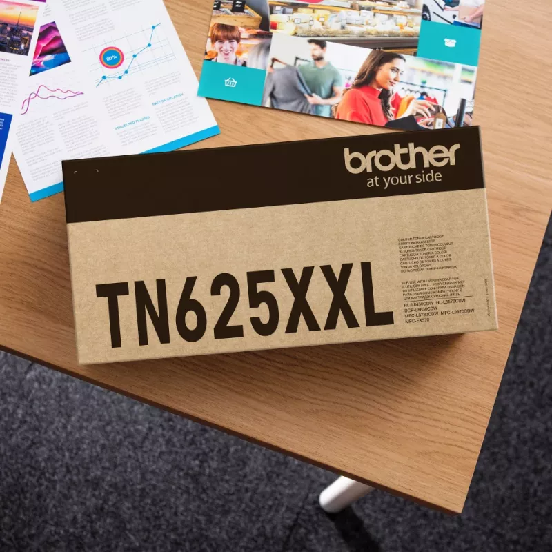 Toner cartridge Brother TN-625XXLBK Black original, 7,500 pages, 1 pc