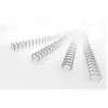 GBC Wire spines 3:1 NO5 8mm A4, White, 3 sheets, Metal, A4, 8 mm, 202 mm