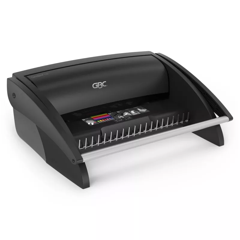GBC Binding Machine CombBind® C110, Comb binding machine, Manual, 195 sheets, Black