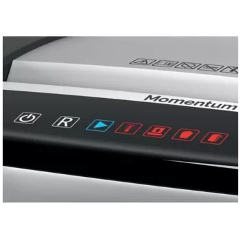 Rexel M515 paper shredder Micro-cut shredding 60 dB 23 cm Black, Silver