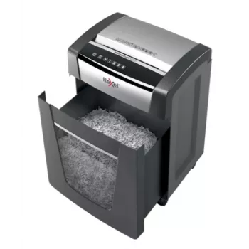Rexel M515 paper shredder Micro-cut shredding 60 dB 23 cm Black, Silver