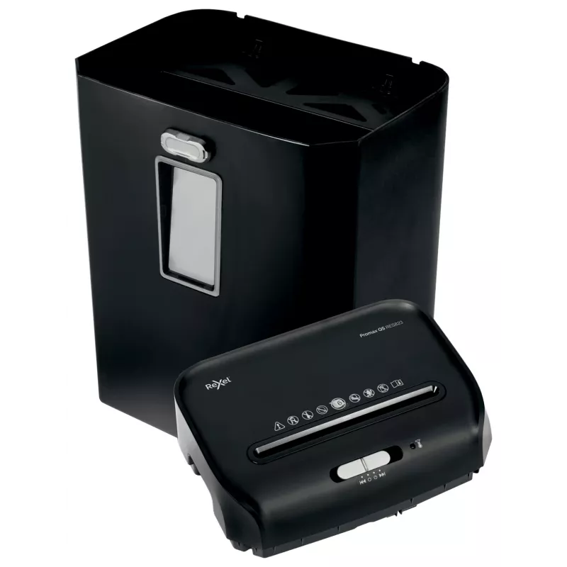 Rexel ProMax RES823 Strip Cut Paper Shredder P2, Strip shredding, 22 cm, 6 mm, 23 L, 160 sheets, 58 dB