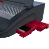 GBC CombBind® CB25E Electric Binding Machine, Comb binding machine, Electric, 390 sheets, Black, Red