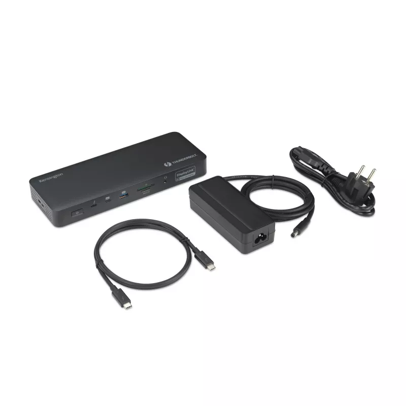Kensington SD5920T EQ Thunderbolt 4 Quad 4K Hybrid Dock with DisplayLink Technology