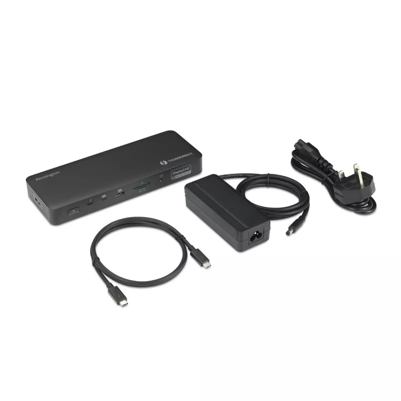 Kensington SD5920T EQ Thunderbolt 4 Quad 4K Hybrid Dock with DisplayLink Technology