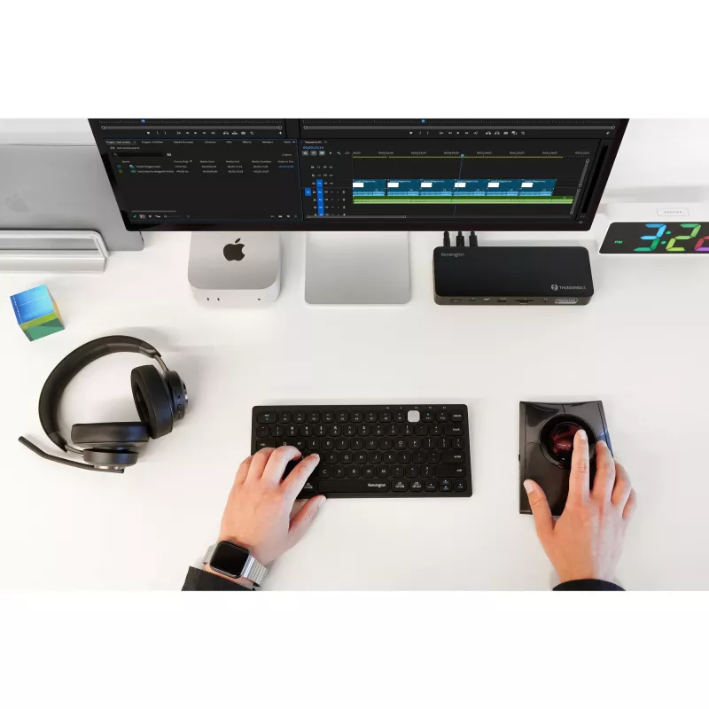 Kensington SD5920T EQ Thunderbolt 4 Quad 4K Hybrid Dock with DisplayLink Technology