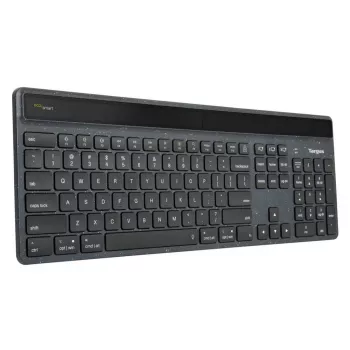 Targus Sustainable Energy Harvesting EcoSmart keyboard Universal Bluetooth QWERTZ German Black