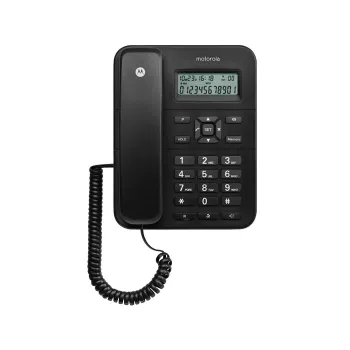 Motorola CT202 Analog telephone Caller ID Black