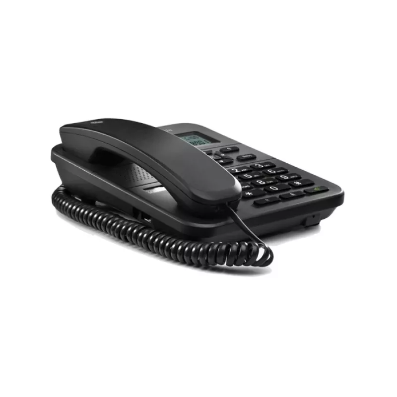 Motorola CT202 Analog telephone Caller ID Black