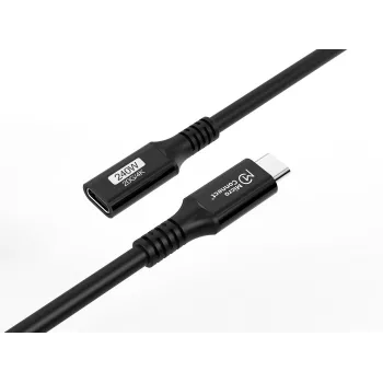 Microconnect USB3.2CC2EX USB cable USB4 Gen 2x2 2 m USB C Black