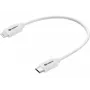 Sandberg USB-C PD to Lightning MFI 0.2M, 0.2 m, Lightning, USB C, Male, Male, White