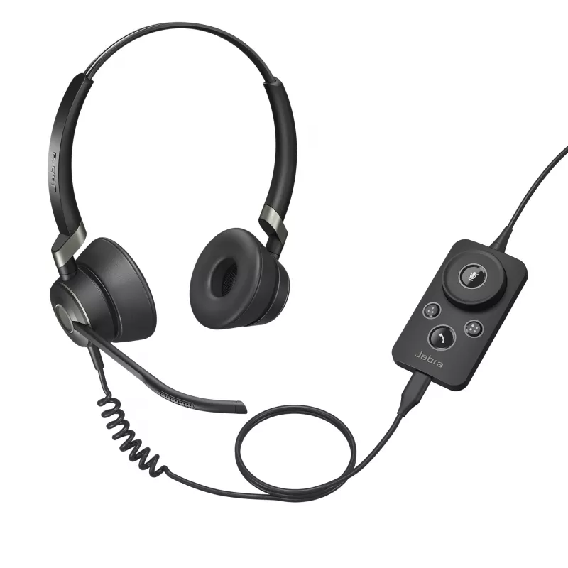 Jabra Engage 50 Stereo, Wired, Office/Call center, 20 - 20000 Hz, 96 g, Headset, Black