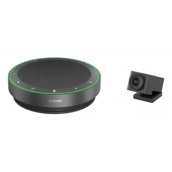 Jabra BYOD Room Kit (Speak2 75 + Cam IQ), Group video conferencing system, Full HD, Black