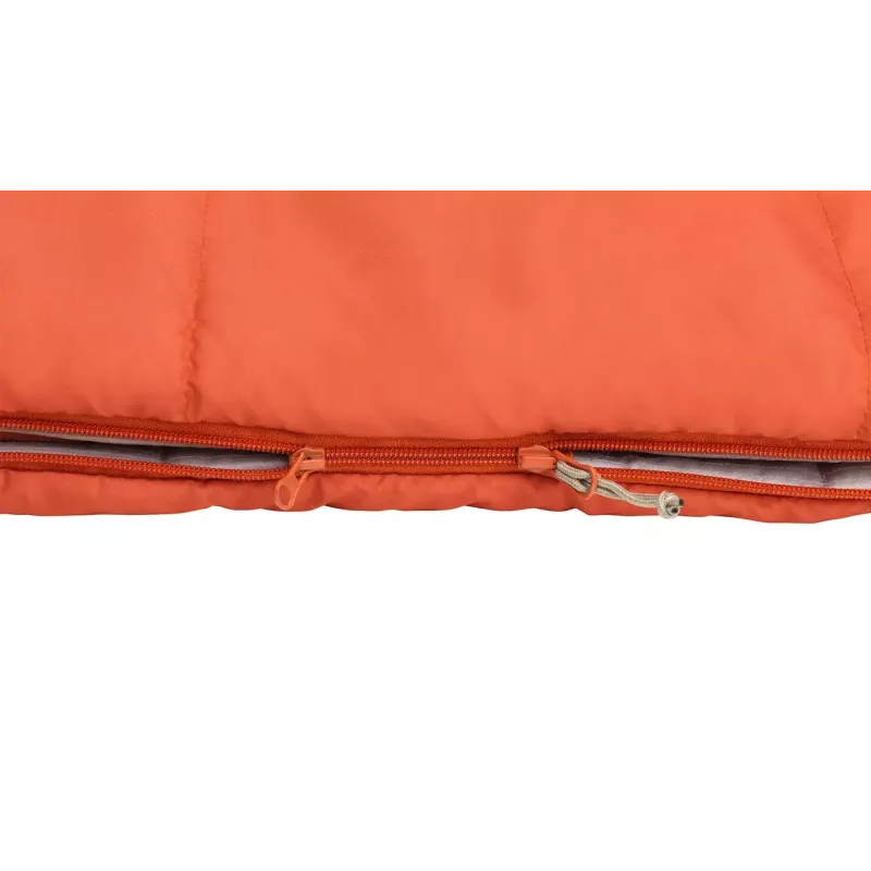 Sleeping bag Outwell 230477 adult semi-rectangular polyester 2250×850 mm 1.8 kg orange