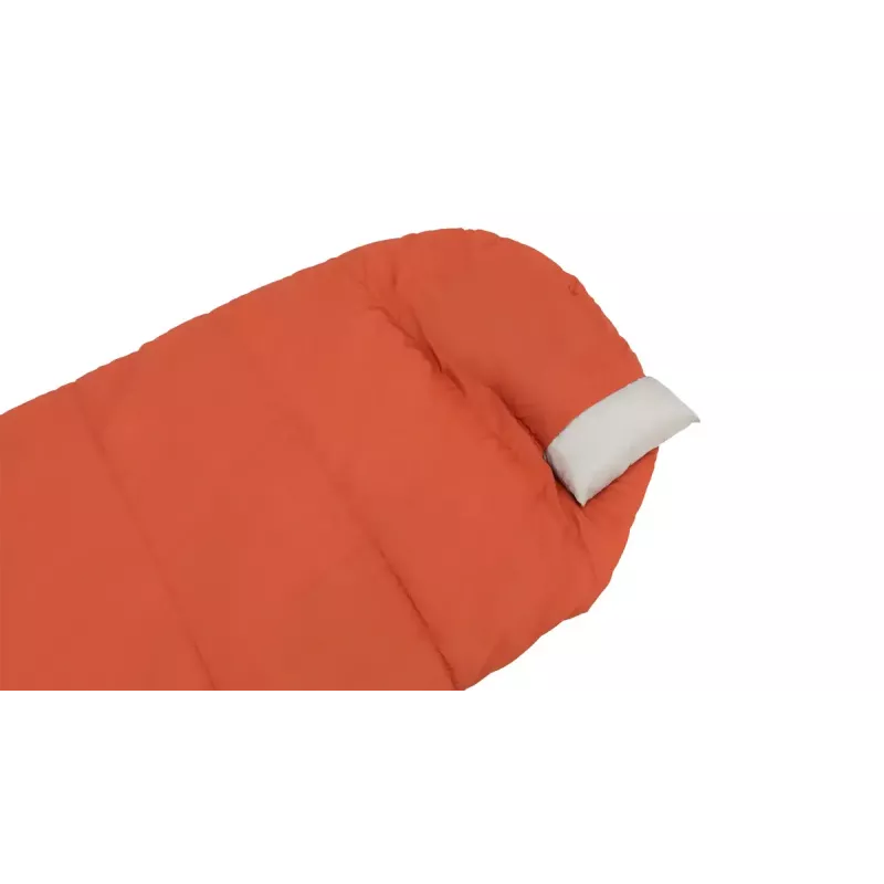 Sleeping bag Outwell 230477 adult semi-rectangular polyester 2250×850 mm 1.8 kg orange