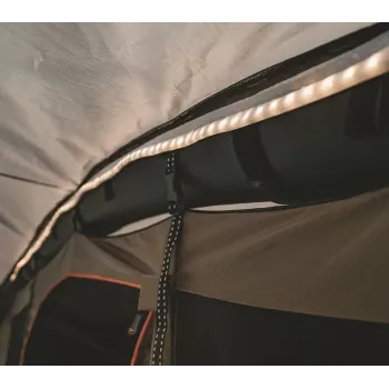 Tunnel tent easy camp Brimnes 5 Air — 5-person, 470×320×195 cm, polyester flysheet, polyethylene groundsheet, fiberglass poles, waterproof 3 m