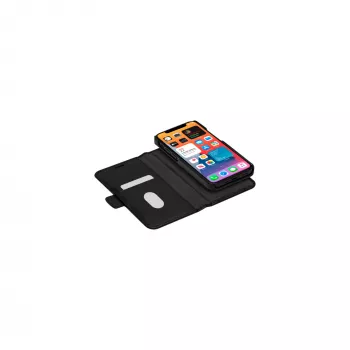 Wallet case dbramante1928 Lynge for iPhone 12 mini 5.4 inch – Black, 3 card pockets
