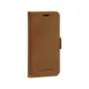 Wallet case dbramante1928 Lynge for iPhone 12 mini (5.4 inch) — Tan, 3 card pockets, desktop stand