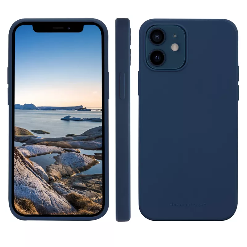 Phone cover dbramante1928 Greenland for iPhone 12 / 12 Pro — Pacific Blue, recycled plastic, fits 6.1 inch