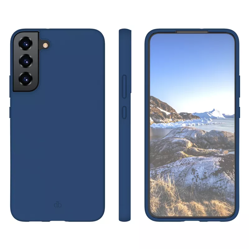 Phone cover dbramante1928 Costa Rica for Samsung Galaxy S22, recycled plastic, 6.1 inch Blue