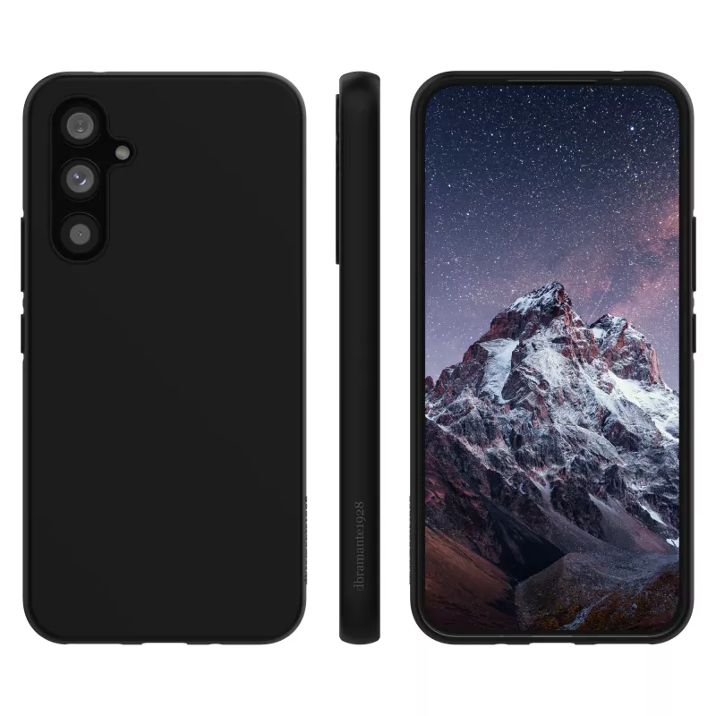 dbramante1928 Bulk - Nuuk - Galaxy A54 - Black, Cover, Samsung, Galaxy A54, 16.3 cm (6.4 inch), Black