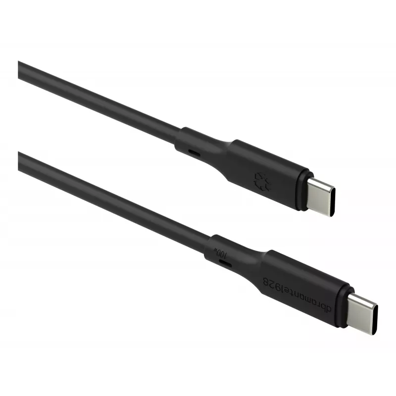 dbramante1928 Bulk - IT - Cable - 3m USB-C/USB-C 100W - BLK, 3 m, USB C, USB C, USB 2.0, 0.48 Gbit/s, Black