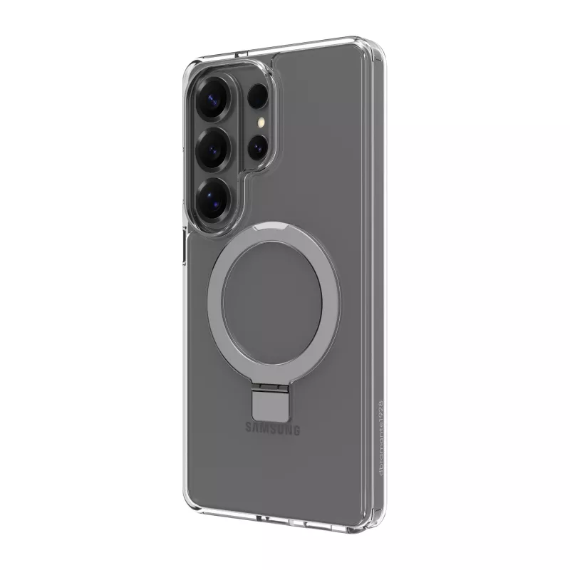 Protective Cover dbramante1928 Iceland Ultra D3O MAG Kick for Samsung Galaxy S26 Ultra, Transparent, 6.9 inch screen, Plastic, Desktop Stand