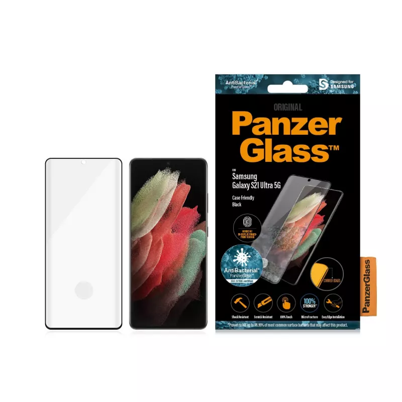 Screen Protector Glass PanzerGlass Samsung Galaxy S21 Ultra 5G