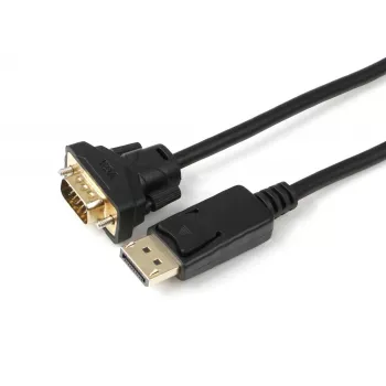 Microconnect DP-VGA-MM-300 video cable adapter 2 m DisplayPort VGA (D-Sub) Black