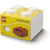 Desk drawer storage box Room Copenhagen 40201735 white — LEGO-compatible organiser
